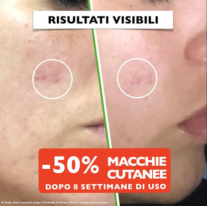 Bio Vitamin C and Vit E. Serum Face Hyaluronic Acid Anti-Wrinkles, Anti-Smudges, and Anti-Aging Also for Eye Contour. Comfortable Travel Version in Recyclable PET. -30 ml