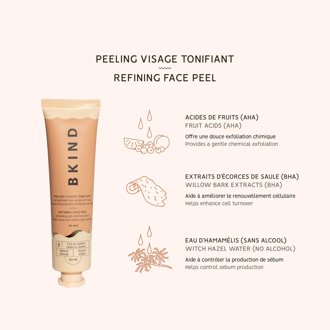 Refining Exfoliating Face Mask with AHA & BHA